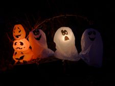 Our ligthed up ghosts